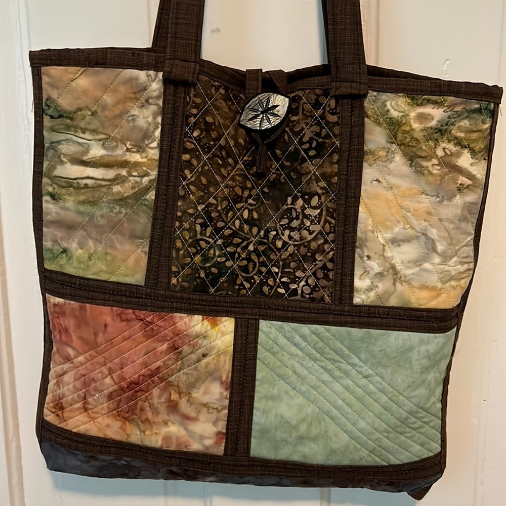 Handmade quilted bag